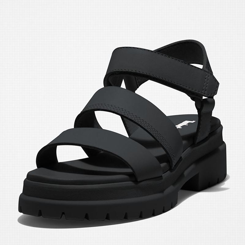 Timberland London Vibe Ankle-Strap Sandale Crne | 63441383