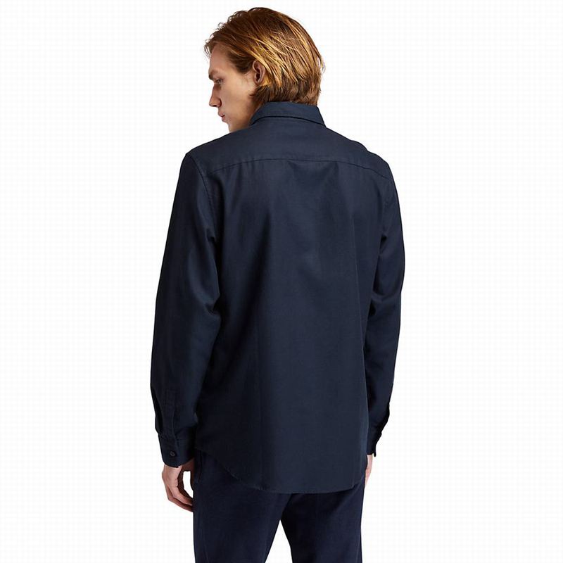 Timberland Long-sleeved Overshirt Košulje Tamnoplave | 18732746