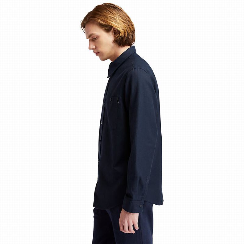 Timberland Long-sleeved Overshirt Košulje Tamnoplave | 18732746