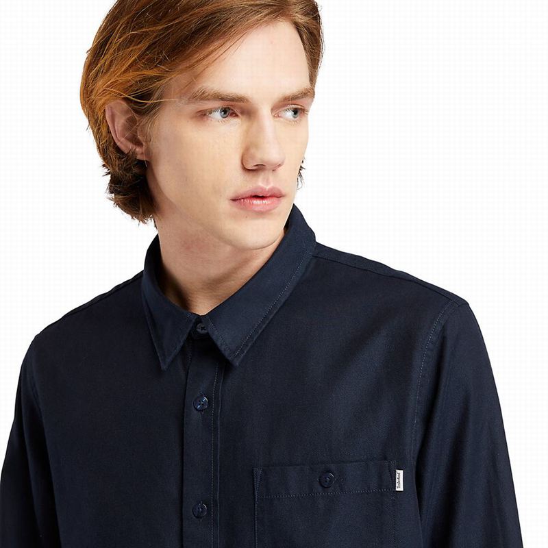 Timberland Long-sleeved Overshirt Košulje Tamnoplave | 18732746