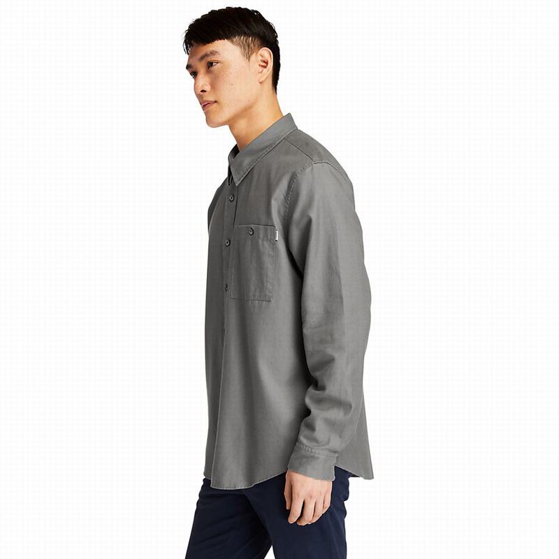 Timberland Long-sleeved Overshirt Košulje Sive | 50786071