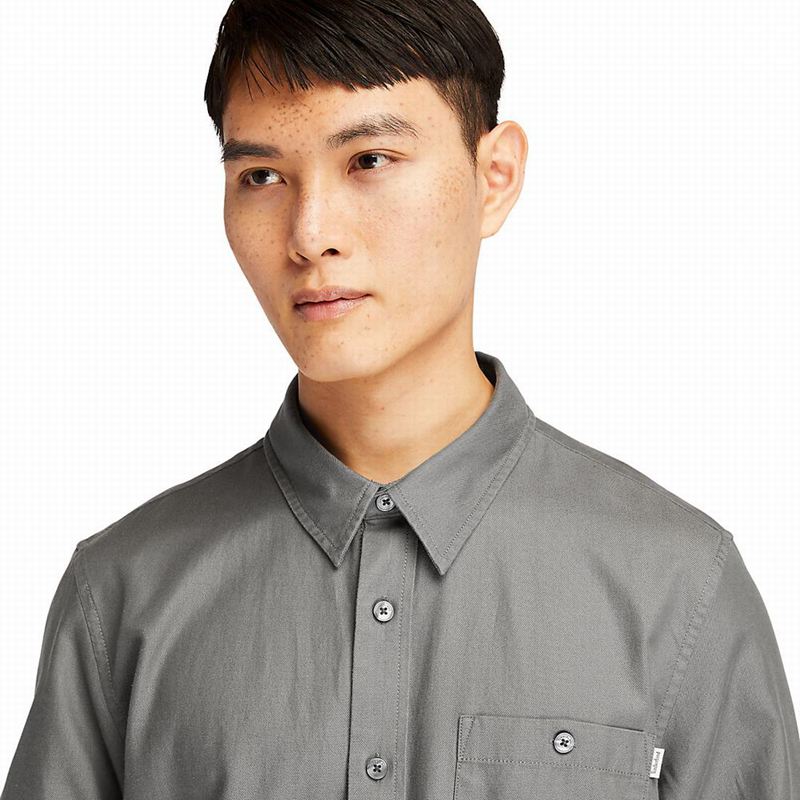 Timberland Long-sleeved Overshirt Košulje Sive | 50786071