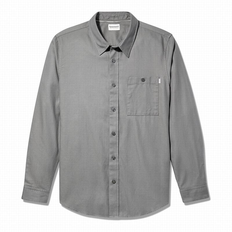 Timberland Long-sleeved Overshirt Košulje Sive | 50786071