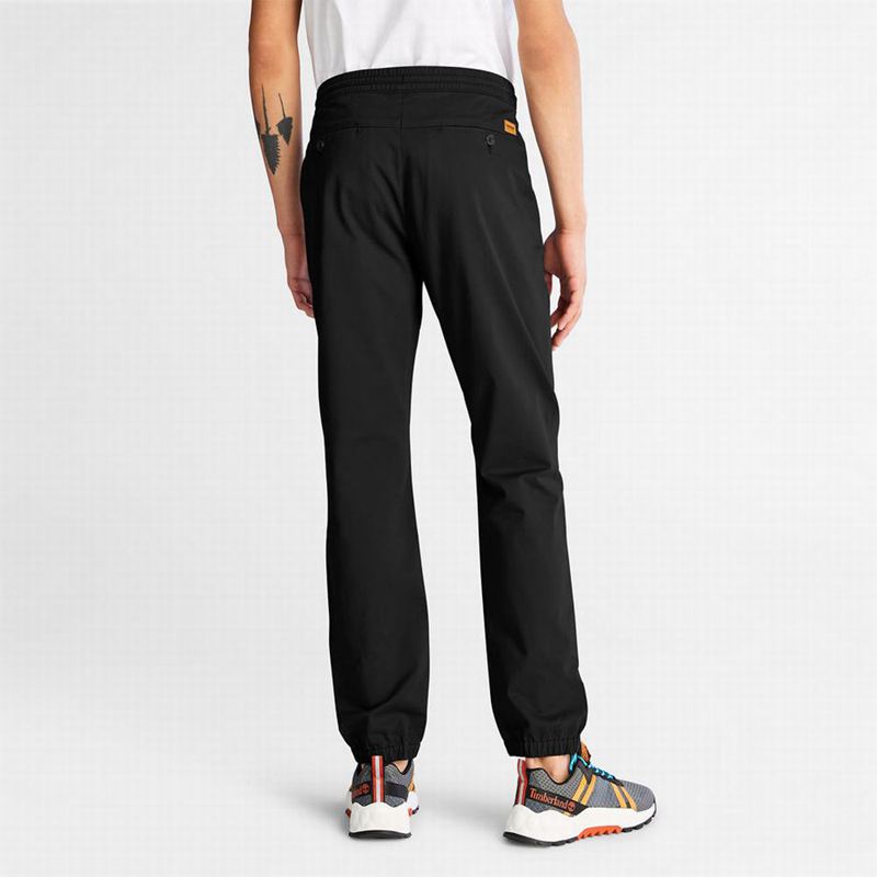 Timberland Lovell Lake Stretch Tracksuit Bottoms Hlače Crne | 43621608