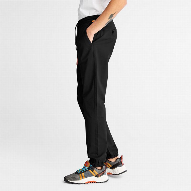 Timberland Lovell Lake Stretch Tracksuit Bottoms Hlače Crne | 43621608