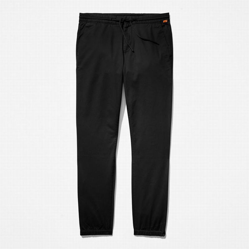 Timberland Lovell Lake Stretch Tracksuit Bottoms Hlače Crne | 43621608