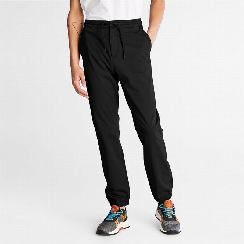 Timberland Lovell Lake Stretch Tracksuit Bottoms Hlače Crne | 43621608