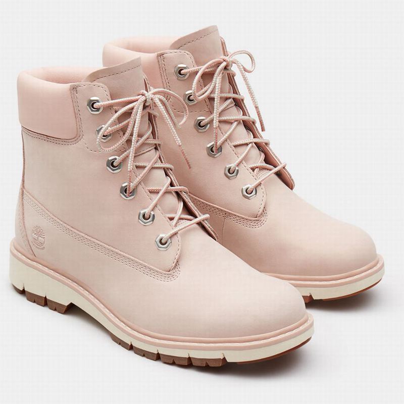Timberland Lucia Way 6 Inch Čizme Roze | 23584836