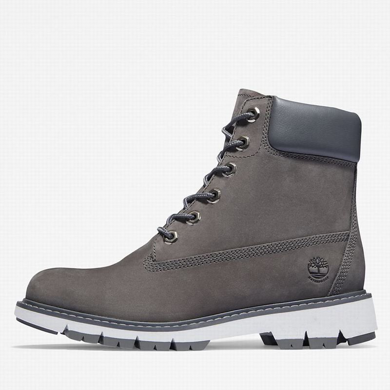 Timberland Lucia Way 6 Inch Čizme Sive | 18580735