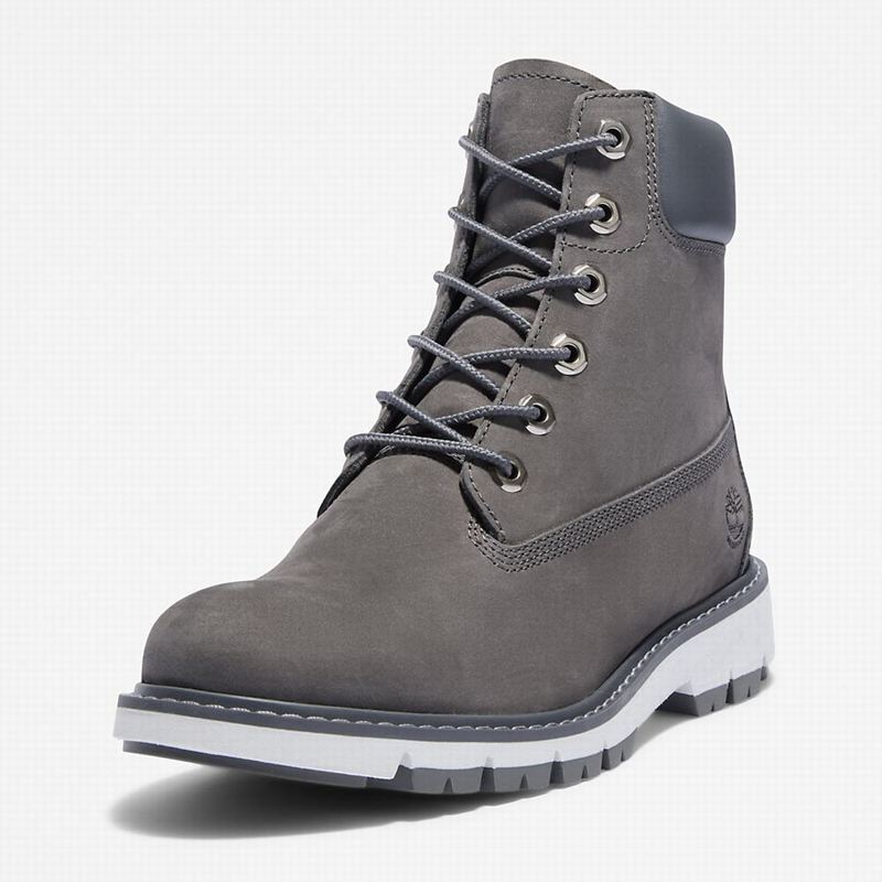 Timberland Lucia Way 6 Inch Čizme Sive | 18580735