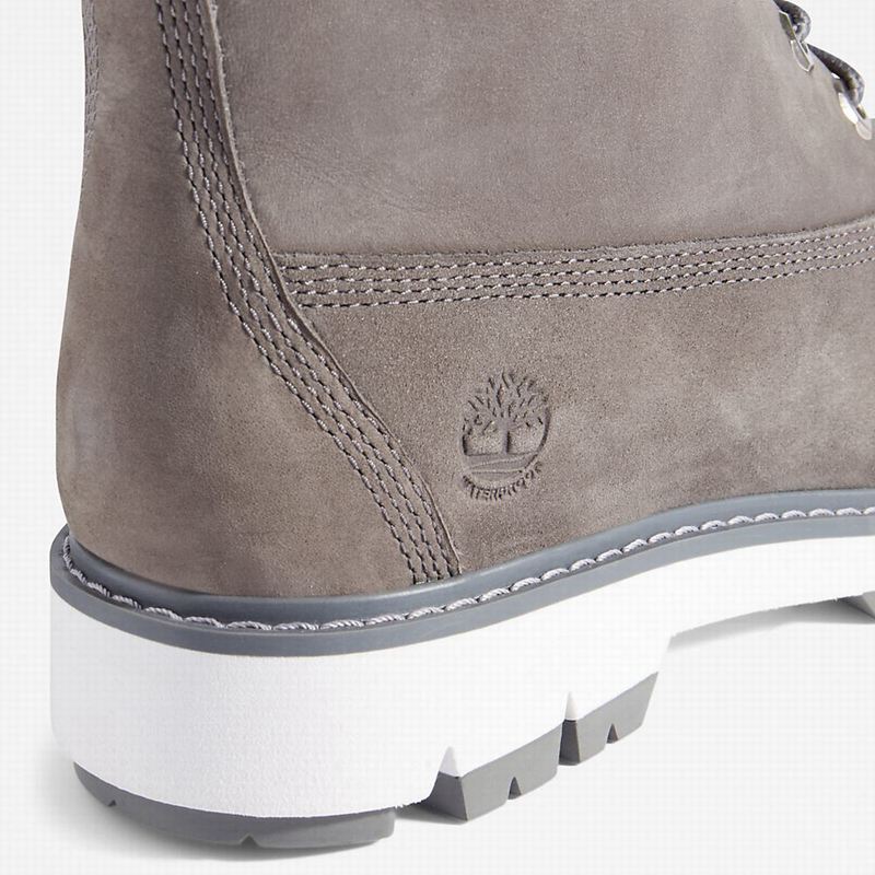 Timberland Lucia Way Lined Čizme Sive | 46472069