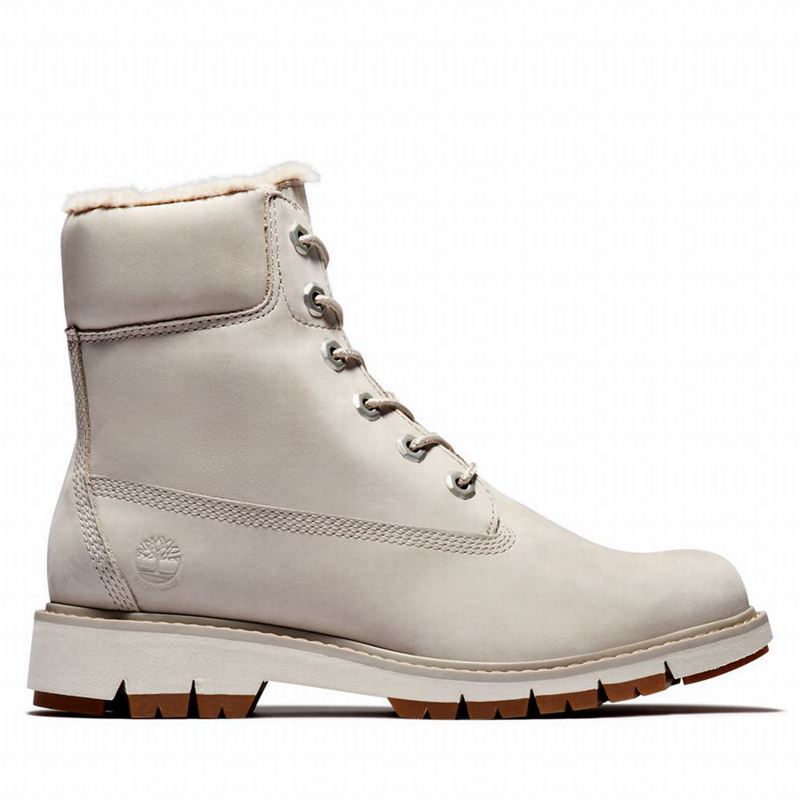 Timberland Lucia Way Lined Čizme Sive | 56022767