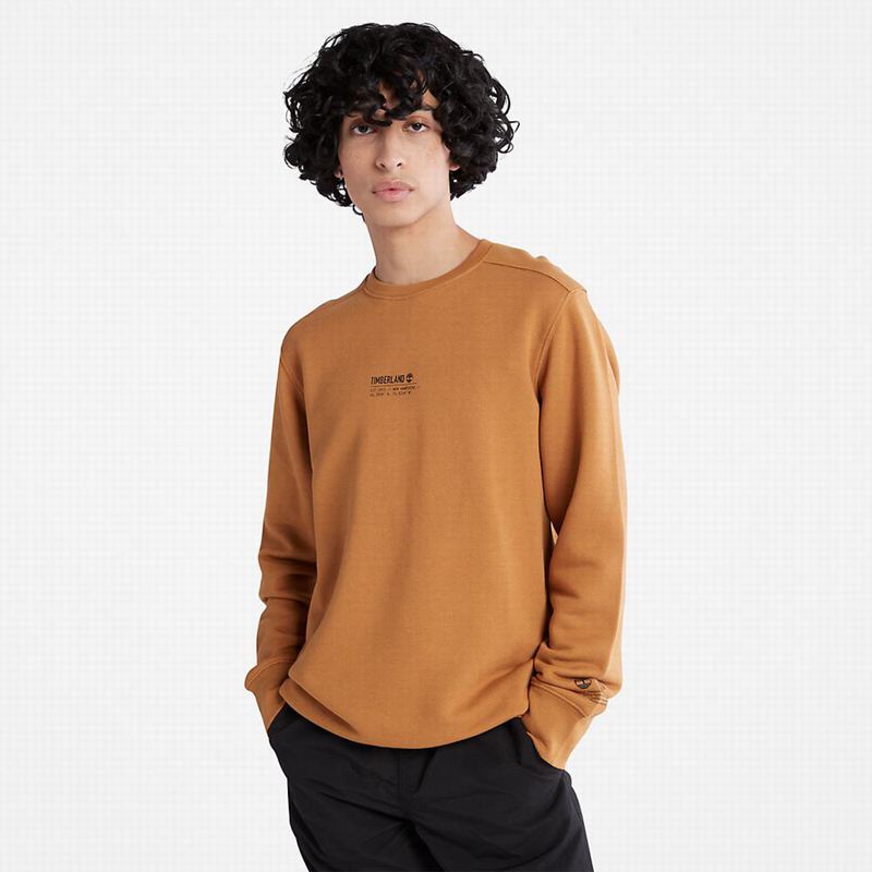 Timberland Luxe Comfort Essentials Raglan Refibra Dukserice Smeđe | 41736667