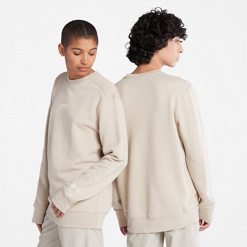 Timberland Luxe Comfort Essentials Raglan Refibra Dukserice Sive | 81555457