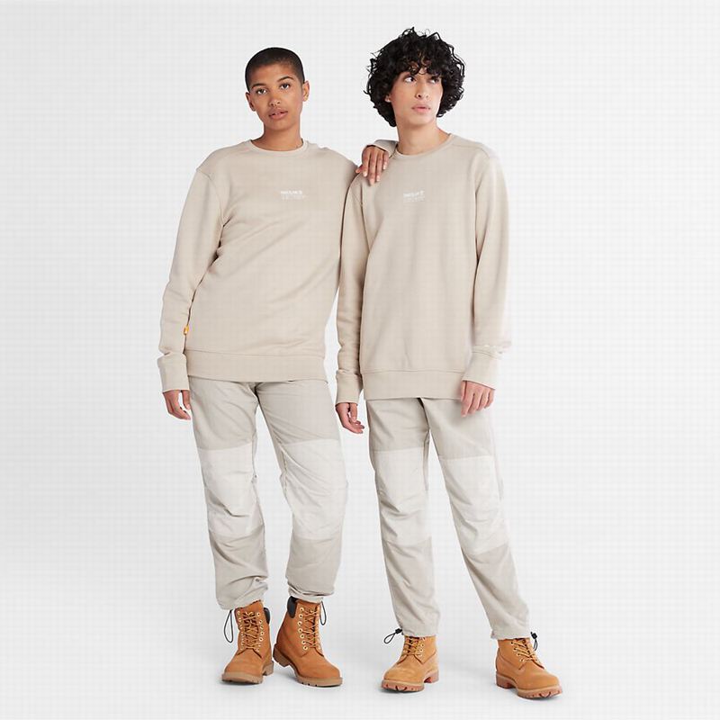 Timberland Luxe Comfort Essentials Raglan Refibra Dukserice Sive | 81555457
