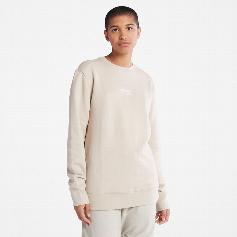 Timberland Luxe Comfort Essentials Raglan Refibra Dukserice Sive | 81555457