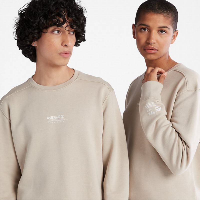Timberland Luxe Comfort Essentials Raglan Refibra Dukserice Sive | 81555457
