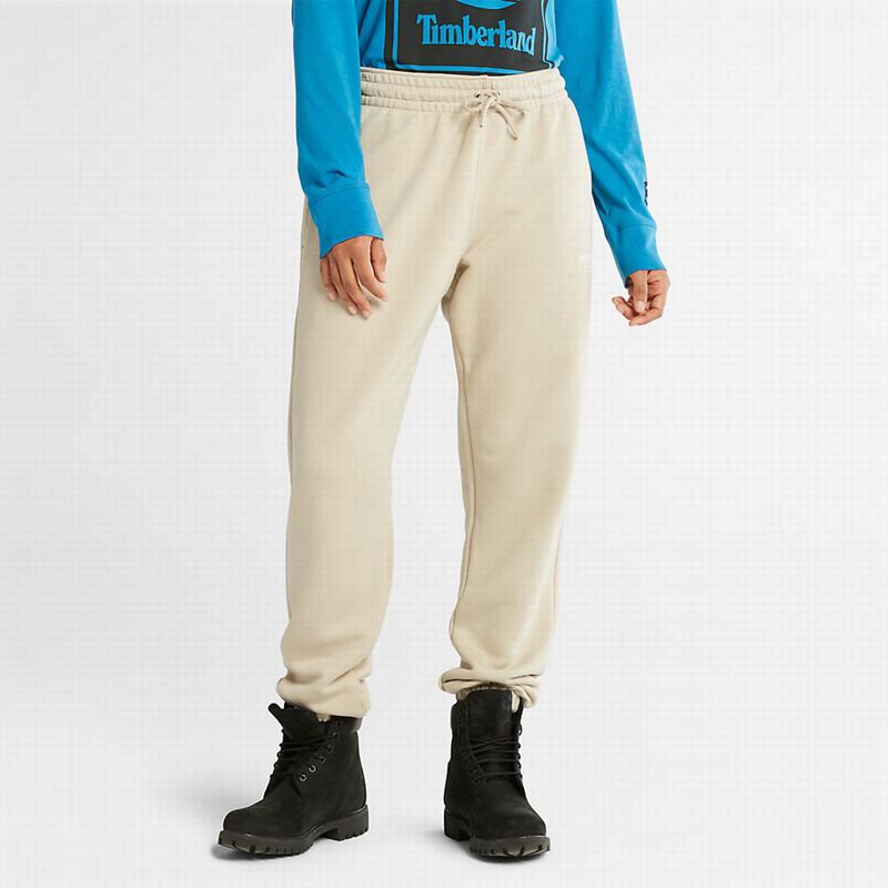 Timberland Luxe Comfort Essentials Refibra Tracksuit Bottoms Jogger Hlače Sive | 5994467