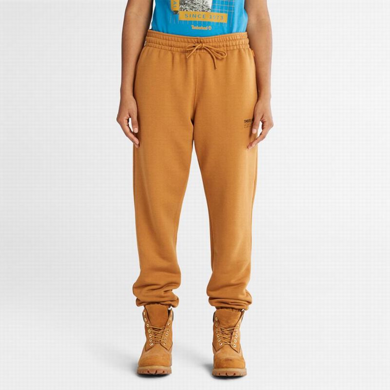 Timberland Luxe Comfort Swea Jogger Hlače Smeđe | 40051840