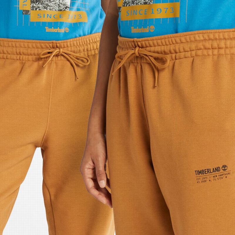 Timberland Luxe Comfort Swea Jogger Hlače Smeđe | 40051840