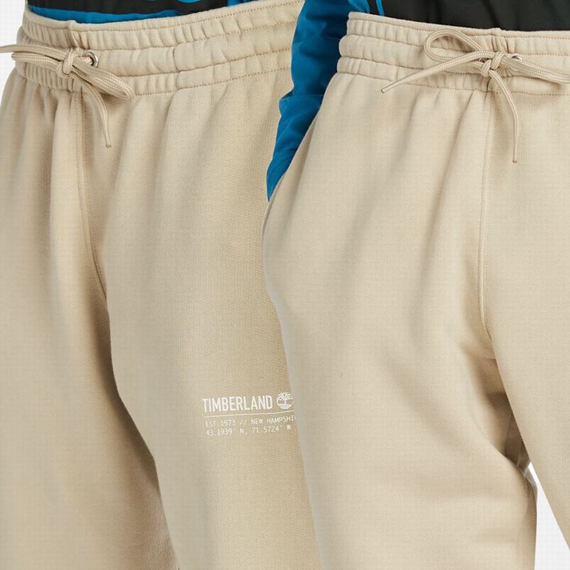 Timberland Luxe Comfort Swea Jogger Hlače Bijele | 86208549