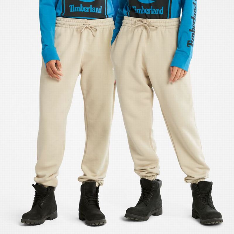 Timberland Luxe Comfort Swea Jogger Hlače Bijele | 86208549