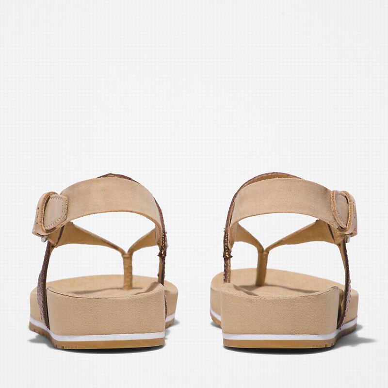 Timberland Malibu Beach Flip-Flop Sandale Bež | 89026432
