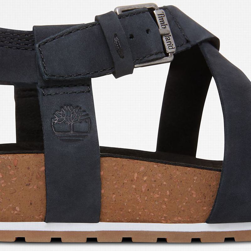 Timberland Malibu Waves Ankle Strap Sandale Crne | 8519520