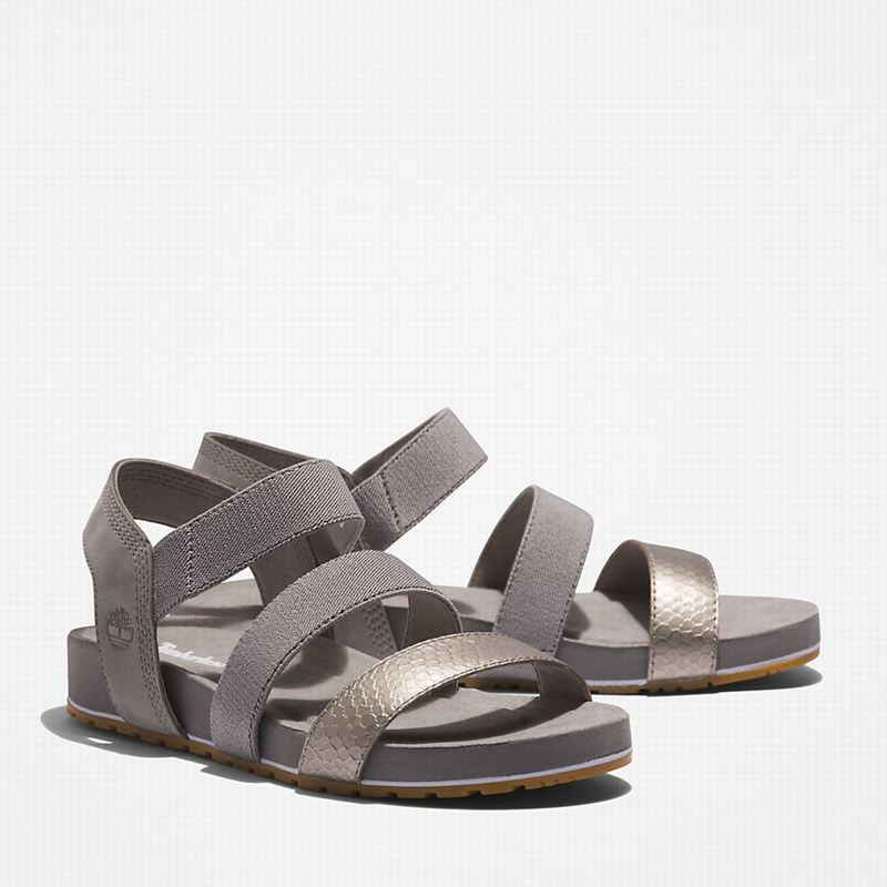 Timberland Malibu Waves Ankle-strap Sandale Sive | 40446279