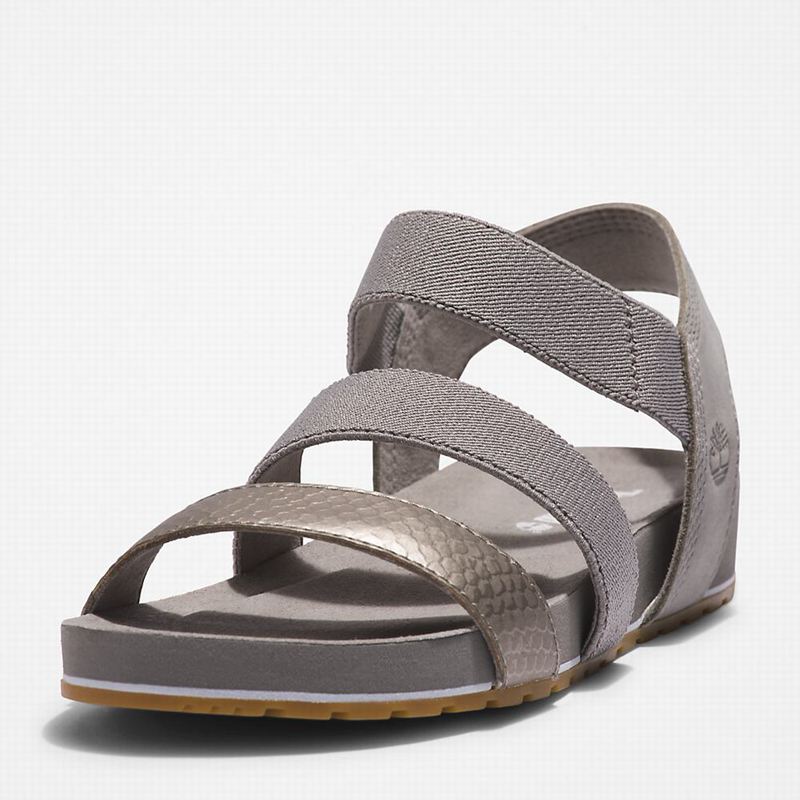 Timberland Malibu Waves Ankle-strap Sandale Sive | 40446279
