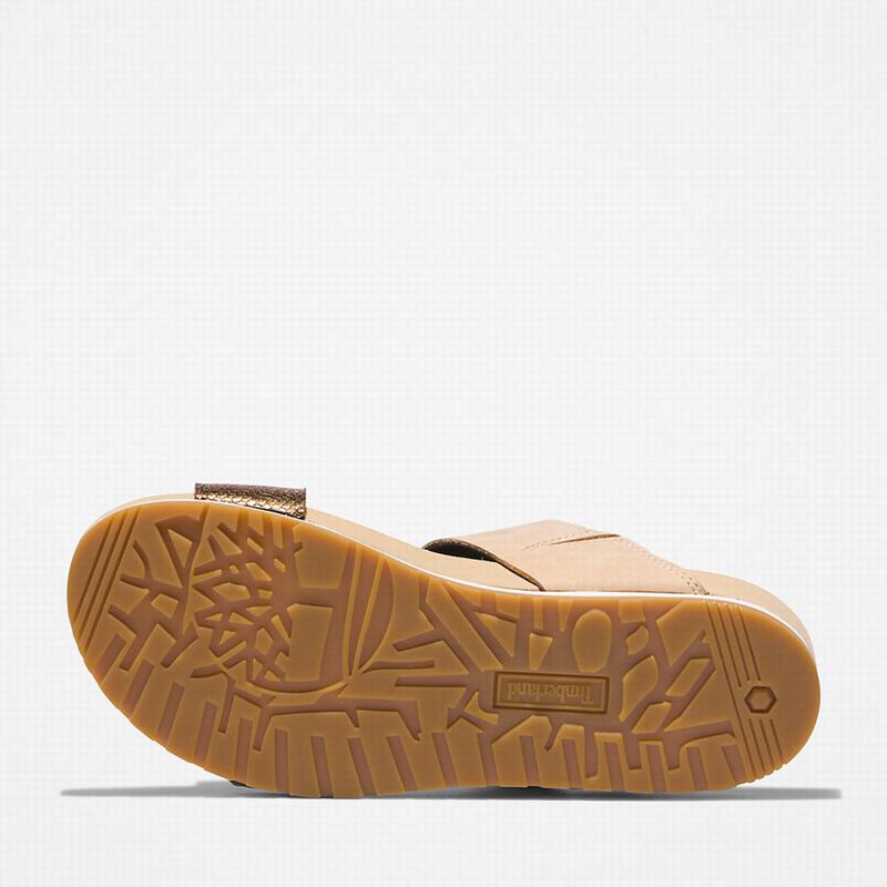Timberland Malibu Waves Slajd Sandale Bež | 29239038