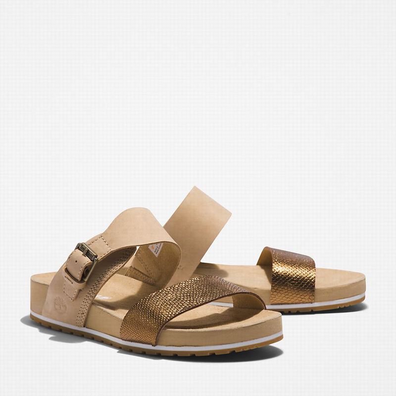 Timberland Malibu Waves Slajd Sandale Bež | 29239038