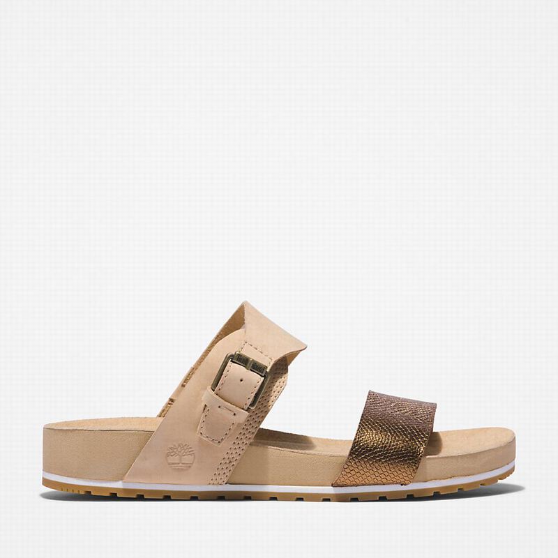 Timberland Malibu Waves Slajd Sandale Bež | 29239038