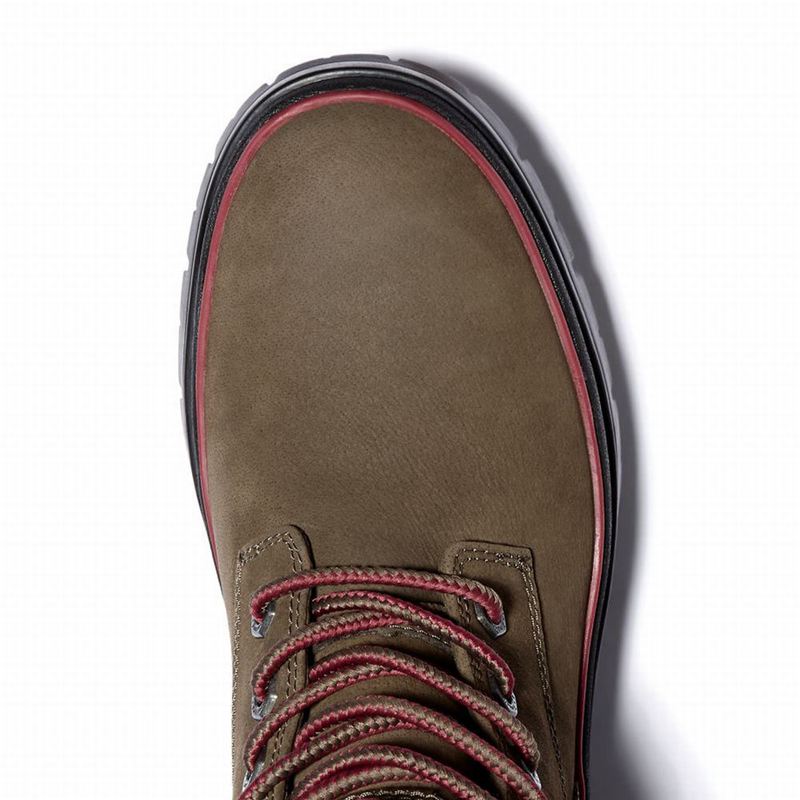 Timberland Malynn EK+ Mid Lace-Up Čizme Maslinasto Zelene | 5703649