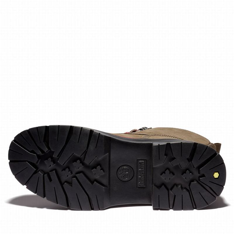 Timberland Malynn EK+ Mid Lace-Up Čizme Maslinasto Zelene | 5703649