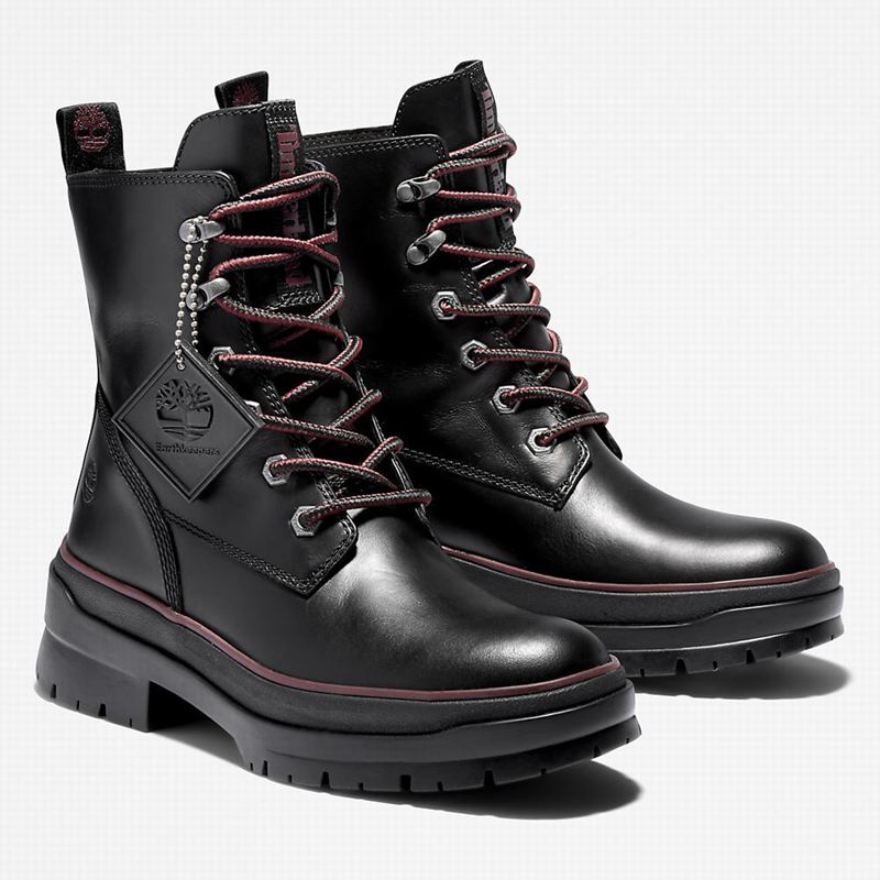 Timberland Malynn EK+ Mid Lace-Up Čizme Crne | 72437976