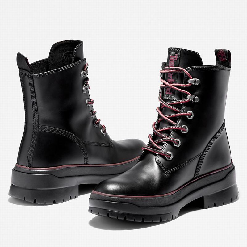Timberland Malynn EK+ Mid Lace-Up Čizme Crne | 72437976