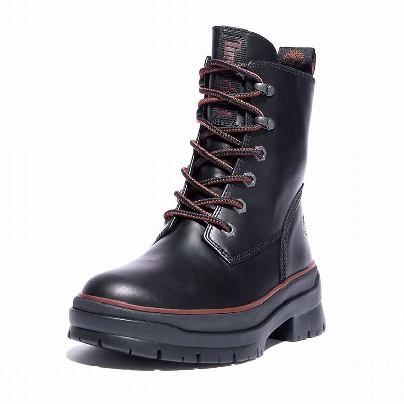 Timberland Malynn EK+ Mid Lace-Up Čizme Crne | 72437976