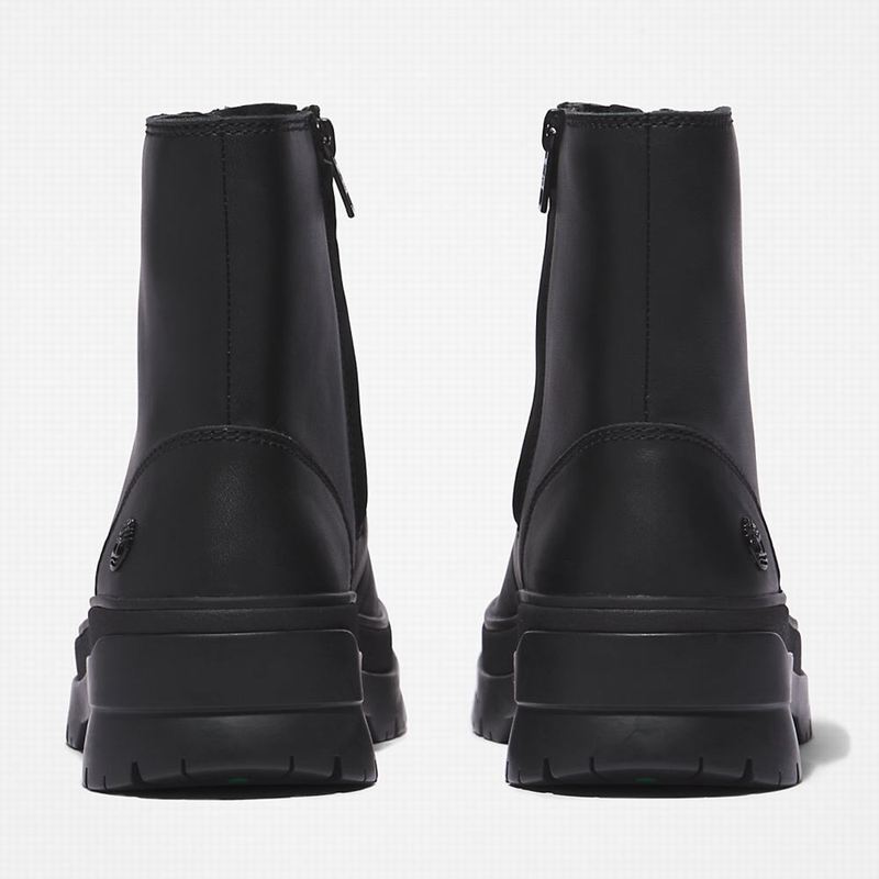 Timberland Malynn Front-zip Čizme Crne | 30252041