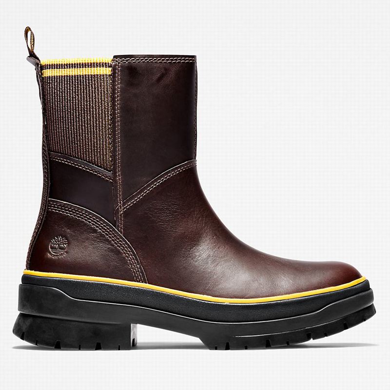 Timberland Malynn Side-zip Čizme Bordo | 85077223