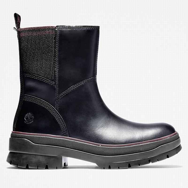 Timberland Malynn Side-zip Čizme Crne | 3356039