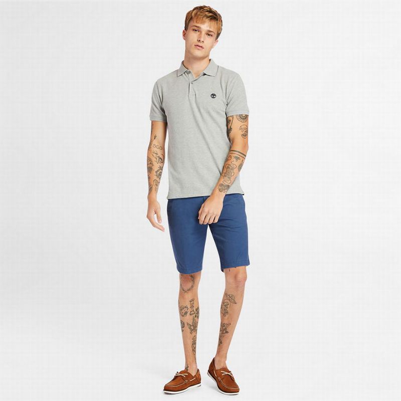 Timberland Merrymeeting River Polo Majice Sive | 14520267