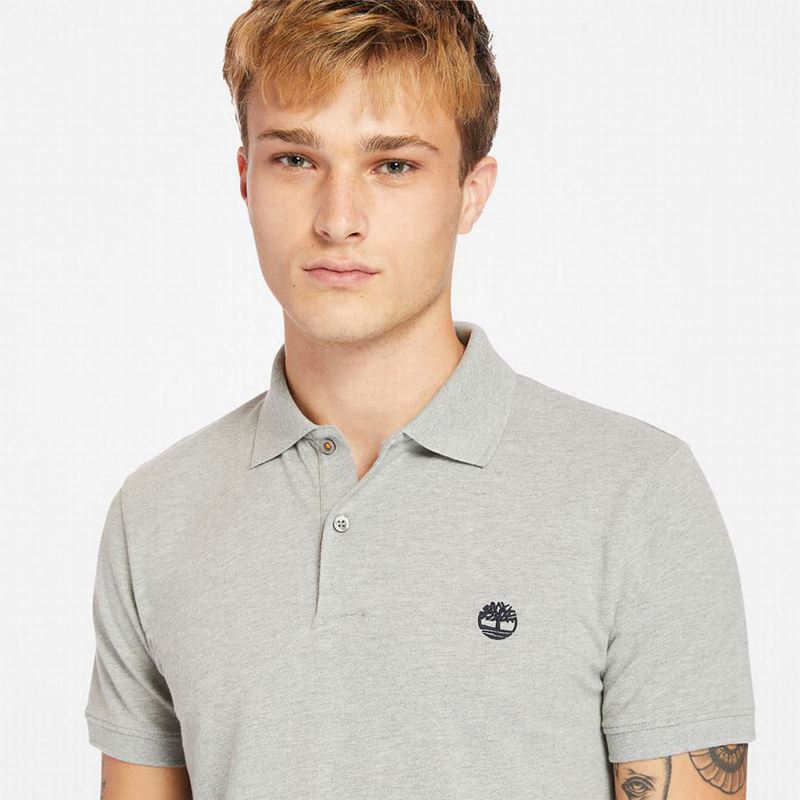 Timberland Merrymeeting River Polo Majice Sive | 14520267