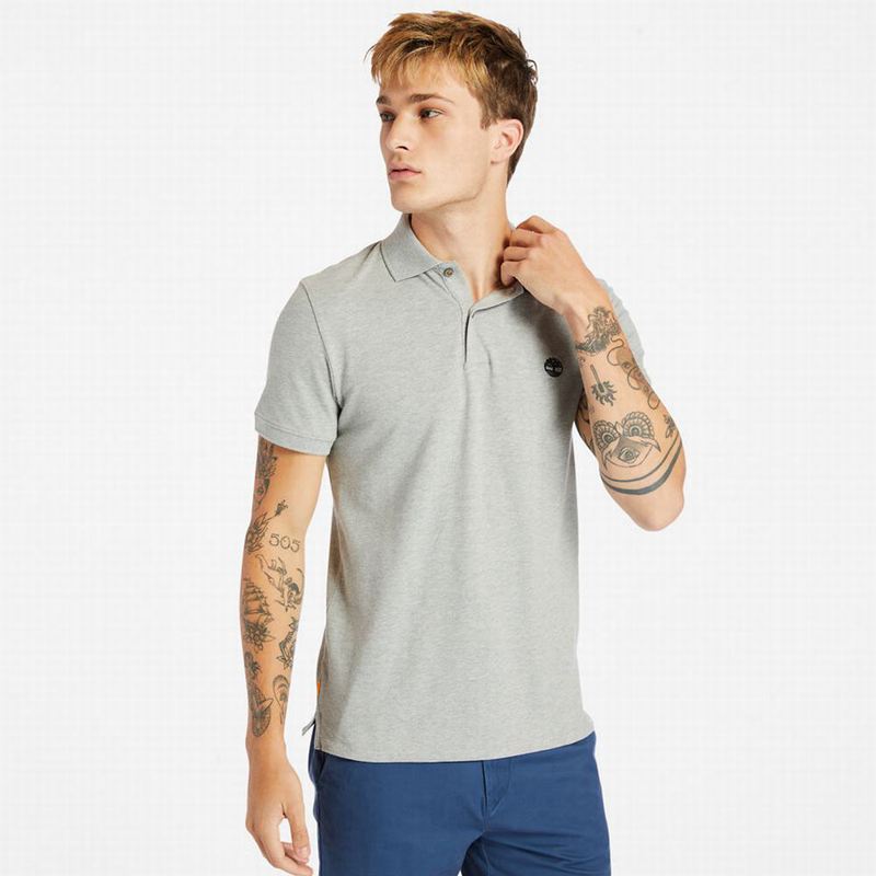 Timberland Merrymeeting River Polo Majice Sive | 14520267