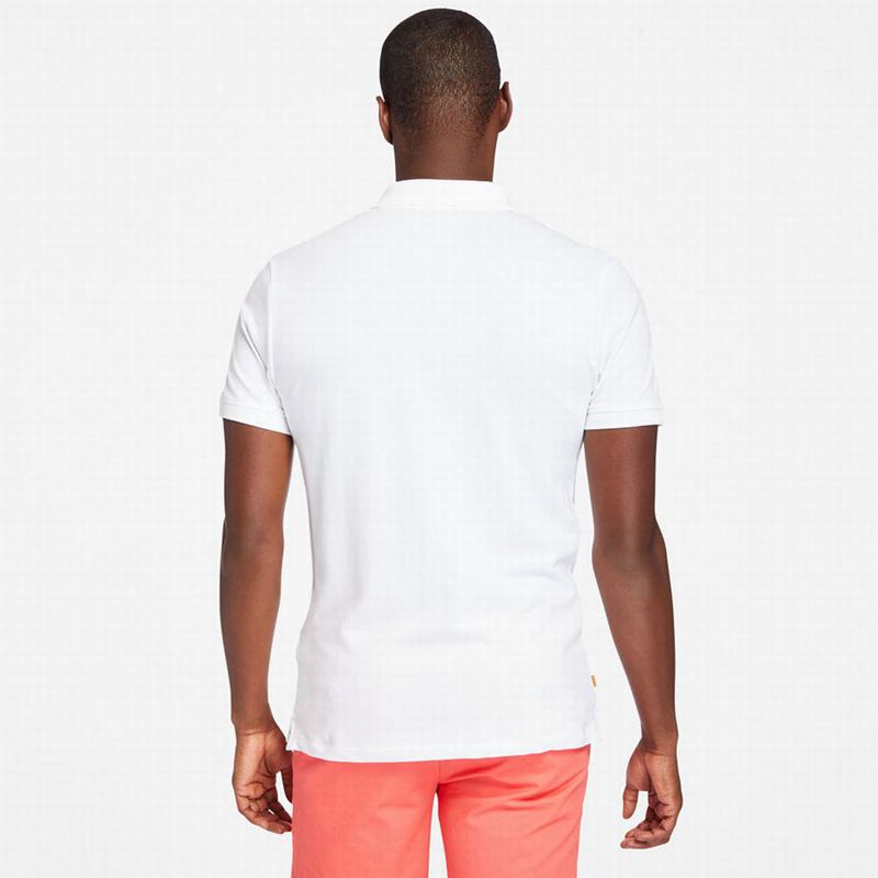 Timberland Merrymeeting River Polo Majice Bijele | 18843265
