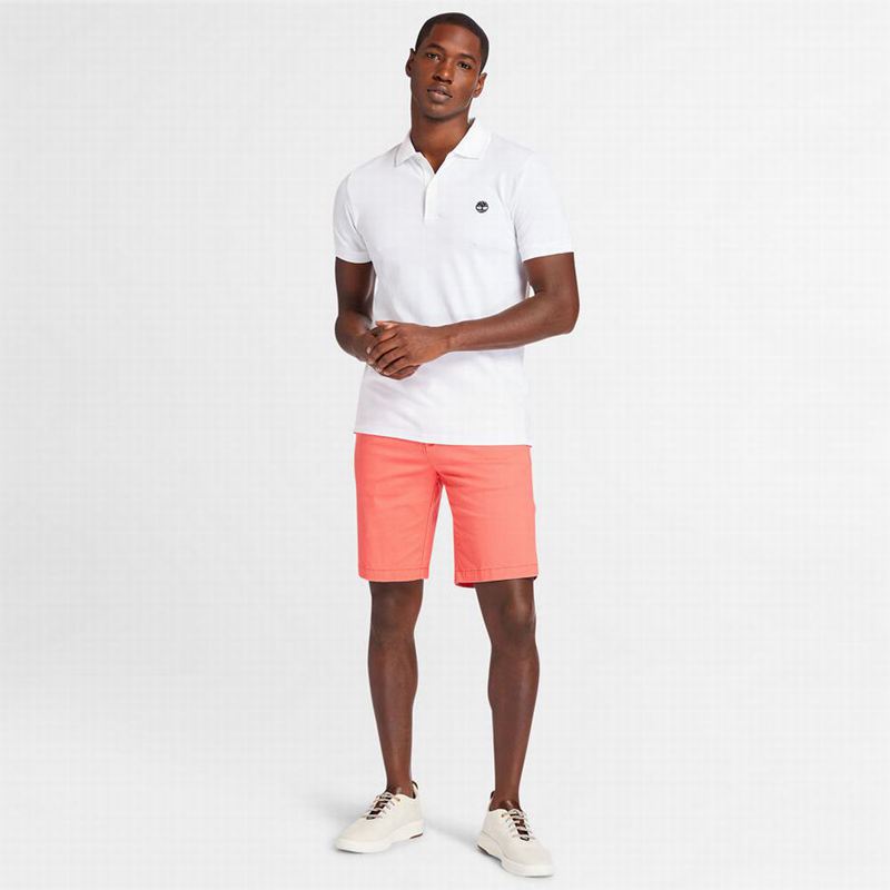 Timberland Merrymeeting River Polo Majice Bijele | 18843265