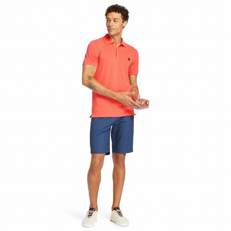 Timberland Merrymeeting River Polo Majice Crvene | 27821351