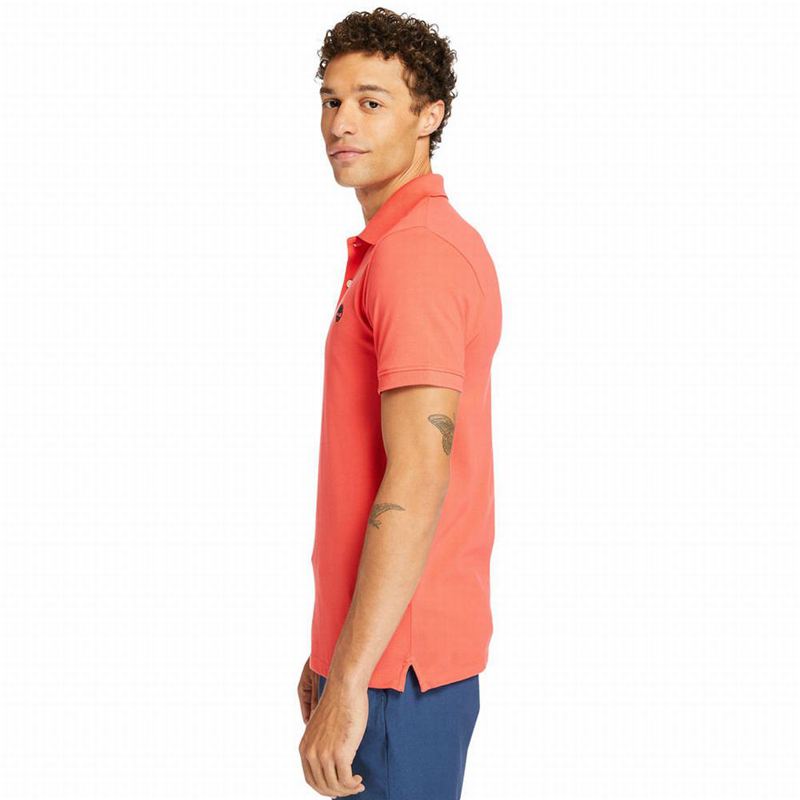 Timberland Merrymeeting River Polo Majice Crvene | 27821351