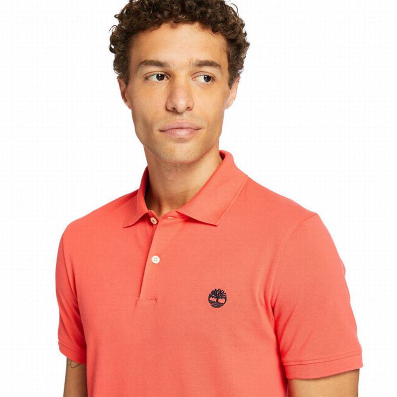 Timberland Merrymeeting River Polo Majice Crvene | 27821351