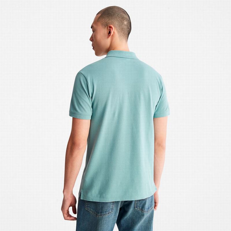 Timberland Merrymeeting River Polo Majice Tirkizne | 57246298